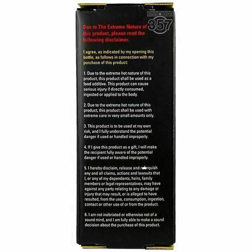 Mad Dog 357 Plutonium 9 Millionen Scoville Pfeffer Extrakt 1-1oz - Bild 3 von 4