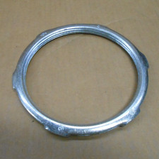 NEW 5" CONDUIT FITTING CONNECTOR LOCKNUT MALLEABLE IRON (2 AVAILABLE)