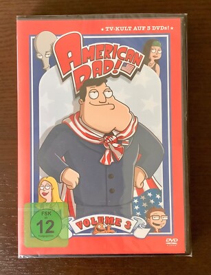 American Dad - Volume 3 (3 DVDs) von Seth MacFarlane | OVP versandkostenfrei