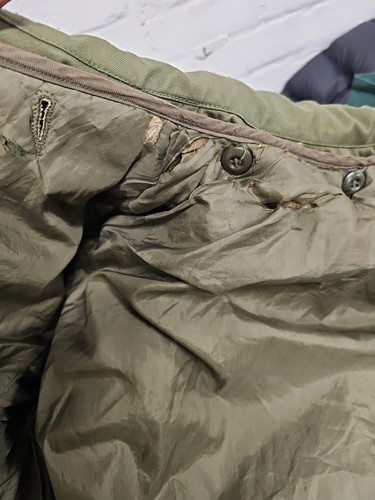 Chaqueta de campo M65 vintage ejército de Estados Unidos 1967 Vietnam OG107 - Imagen 12 de 14