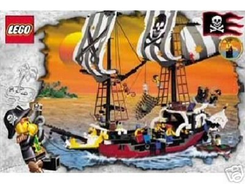 Lego ® 6290 capitán rojohbart's barco nuevo sin abrir rareza Lego ® 6290 capitán rojohbart's barco nuevo sin abrir rareza