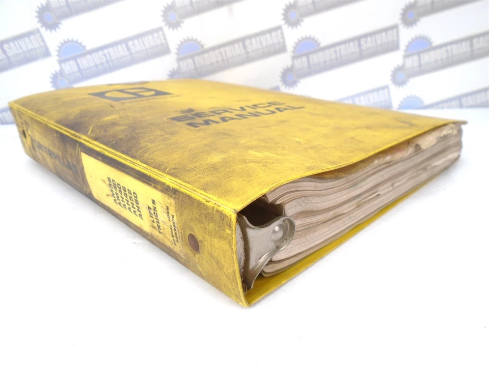 CAT Service Manual SENB8070 - AM36, AM40, AH40, AH46, AH52, AH60 Lift Trucks '79 - Image 2 of 4