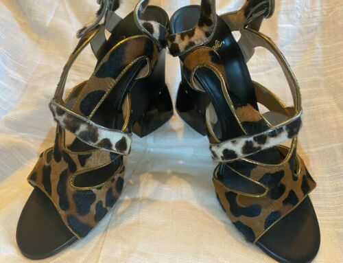 BRUNOMAGLI Womens Shoes + NEW Leopard Print - Picture 2 of 12