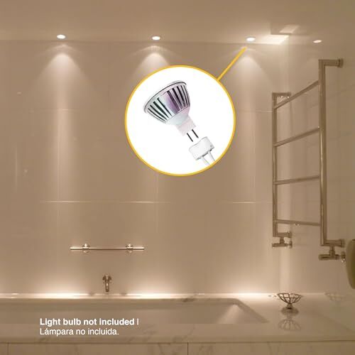 Pack Mini Bi-pin Socket Led Light mr11 mr16 Halogen Bulbs Base lamp gu.3 g4 5 - Picture 6 of 7