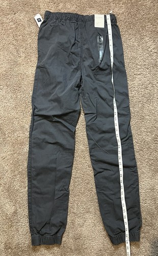 NWT GAP Kids Boys Gray Jogger Pull-on Elastic Waistband Pants XXL Regular - Picture 3 of 4