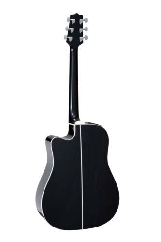 Takamine Electro Acoustic Guitar w/Case, Black GD34CE BLK - Picture 2 of 3