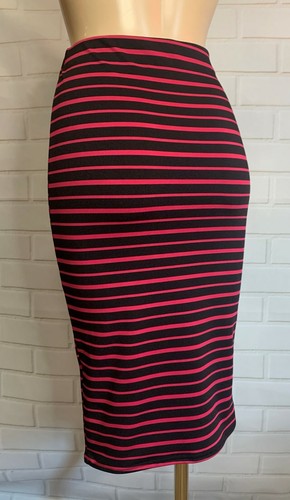 PENCIL CASUAL FIGURE HUGGING WIGGLE STRETCH KNEE SKIRT Size 8 - 18 - Picture 5 of 36