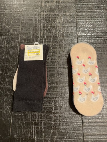 A New Day Rib-Knit 3pk  Crew Socks & Xhilaration Liners 3 Pk Shoe Size 4-10 - Picture 4 of 9