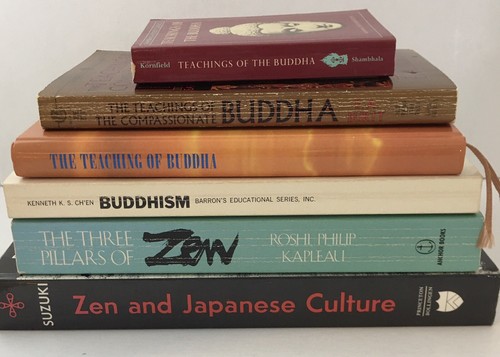 Buddhist Zen Enlightenment study 6 book lot Teachings of Buddha Japanese Culture - Bild 2 von 12