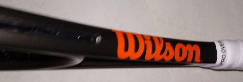 Used Wilson® Grip Size:4½in Burn 100TEAM STRUNG Tennis Racket - Picture 5 of 21
