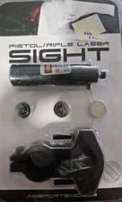 AIM SPORTS Red Laser Sight with Barrel Mount  Cable Pressure Switch LC001