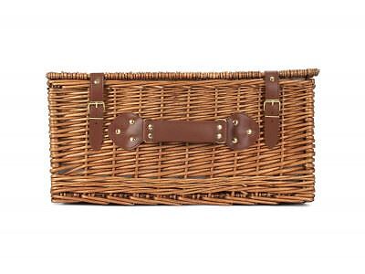 6 Person Classic Wicker Fitted Picnic Basket - Picture 4 of 7