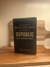 Machining Data-cold Finished Bar