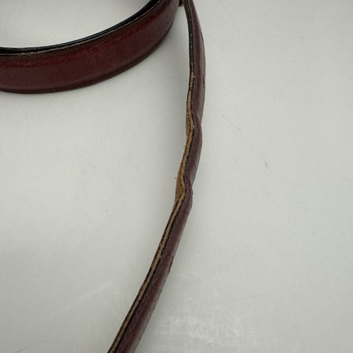 Dooney & Bourke Men’s VTG Dark Brown Leather Belt Brass Buckle Sz 38 Luxury - Picture 7 of 7