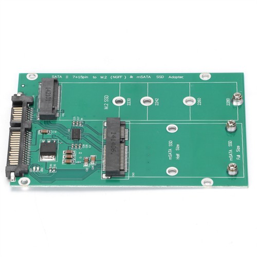 M.2 NGFF to SATA Adapter For NGFF this adapter card only suitable Convenient - Afbeelding 3 van 10