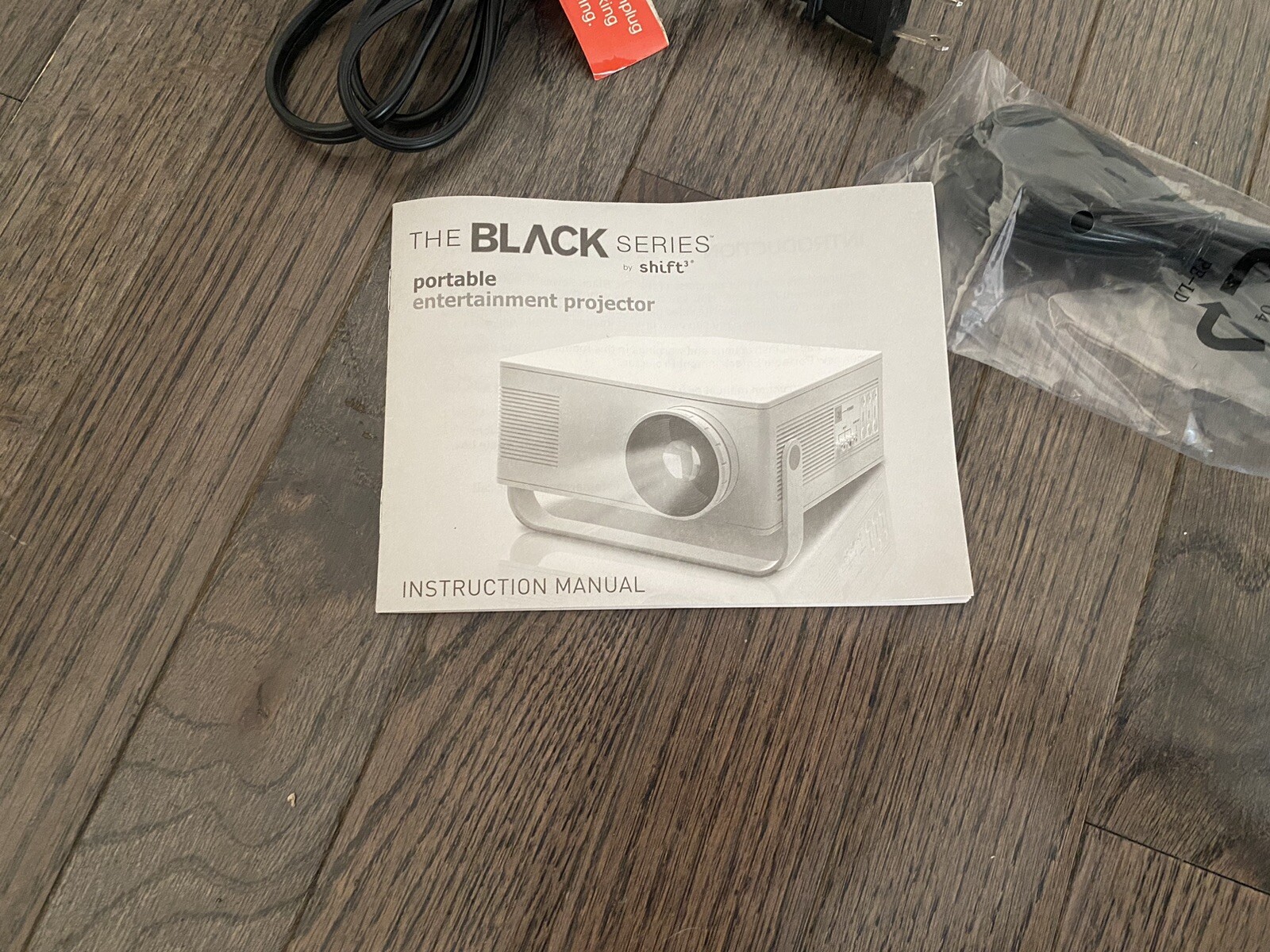 The Black Series by Shift3 Portable Entertainment Projector Model