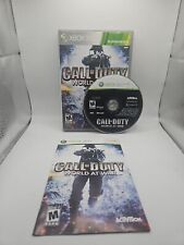 Call of Duty: World at War - Platinum Hits (Xbox 360, 2008) CIB