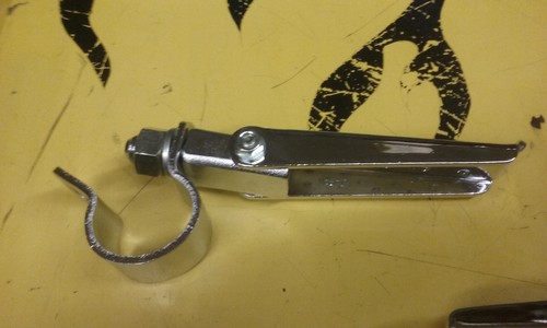 HARLEY PANHEAD SHOVELHEAD IRONHEAD VINTAGE CHOPPER CHROME CHERRY FOOTPEGS NO.734 - Picture 9 of 9