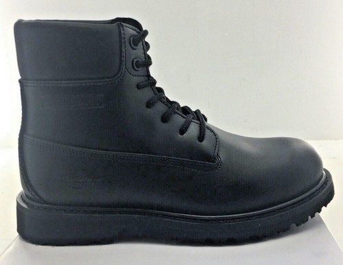 Rawlings Herren 8" Rigger Weiche Spitze Arbeitsstiefel Schwarz Leder Größe 8