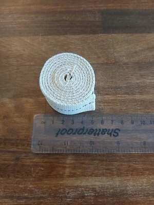 25mm-1"-2.5cm X 1m Greenhouse Heater Wick. UK Stock And Seller. Free P&P