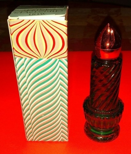 VINTAGE AVON CHRISTMAS CANDLE SWEET HONESTY COLOGNE NIB - Picture 2 of 3