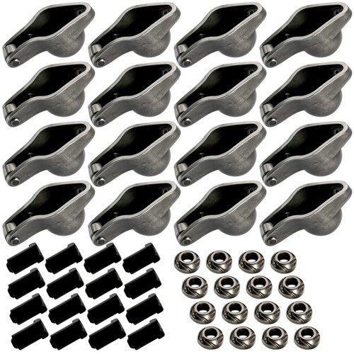 Fits Chevy BBC 454 Engine Roller Tip Rocker Arm Set 1.7 Ratio 7/16'' Stud Steel - Bild 2 von 7