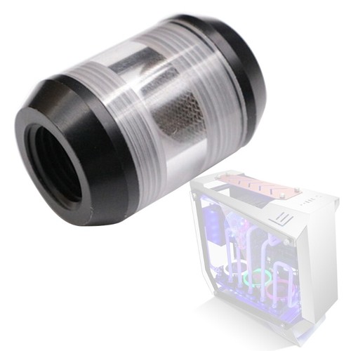 Mini Short Computer Water Cooling Filter PC Liquid Cooling Flow G1/4 Thread - Afbeelding 2 van 7