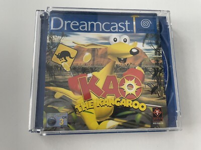 Sega Dreamcast Spiel Kao The Kangaroo OVP    #F56