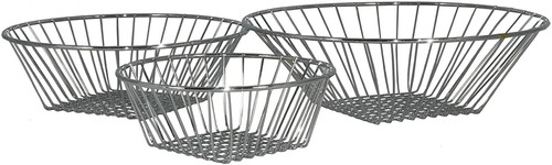 3-Tier Wire Hanging Kitchen Basket Fruit Vegetable Organizer Plant Storage NEW - Picture 5 of 5