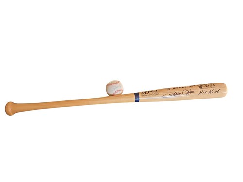 Pete Rose Autographed Cincinnati Reds Signed Adirondack Pro Bat and Baseball - Picture 4 of 7