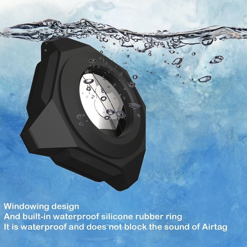 Waterproof AirTag Holder Stick-on Mount Case for Apple Airtag, 3M Double-Side... - Photo 5/6