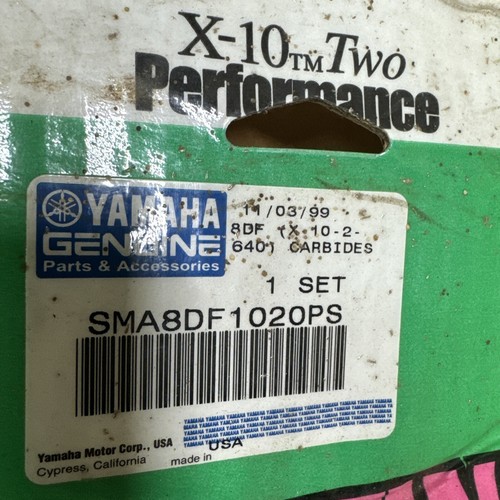Yamaha Roetin Performance Carbides 6" Runners Phazer SRX SMA-8DF-1020PS X-10 - Foto 2 di 4