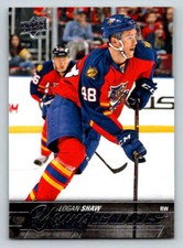 2015-16 Upper Deck #454 Logan Shaw Young Guns RC (ref 202476)