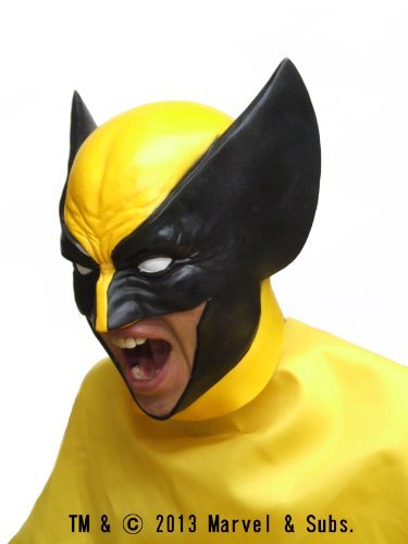 Wolverine X-MEN MASK OGAWA RUBBER MASK Halloween Made in Japan F//S Tracking Num