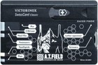 A.T.FIELD EVANGELION WORK VICTORINOX Swiss Card ATF-1602 ATF-1601 Black NEW