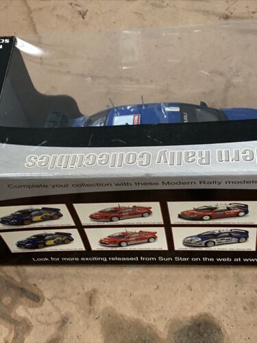 Sun Star 1/18 4371 P Solberg 1° Rally Galles GB 2004 Subaru Impreza WRC - Foto 4 di 6