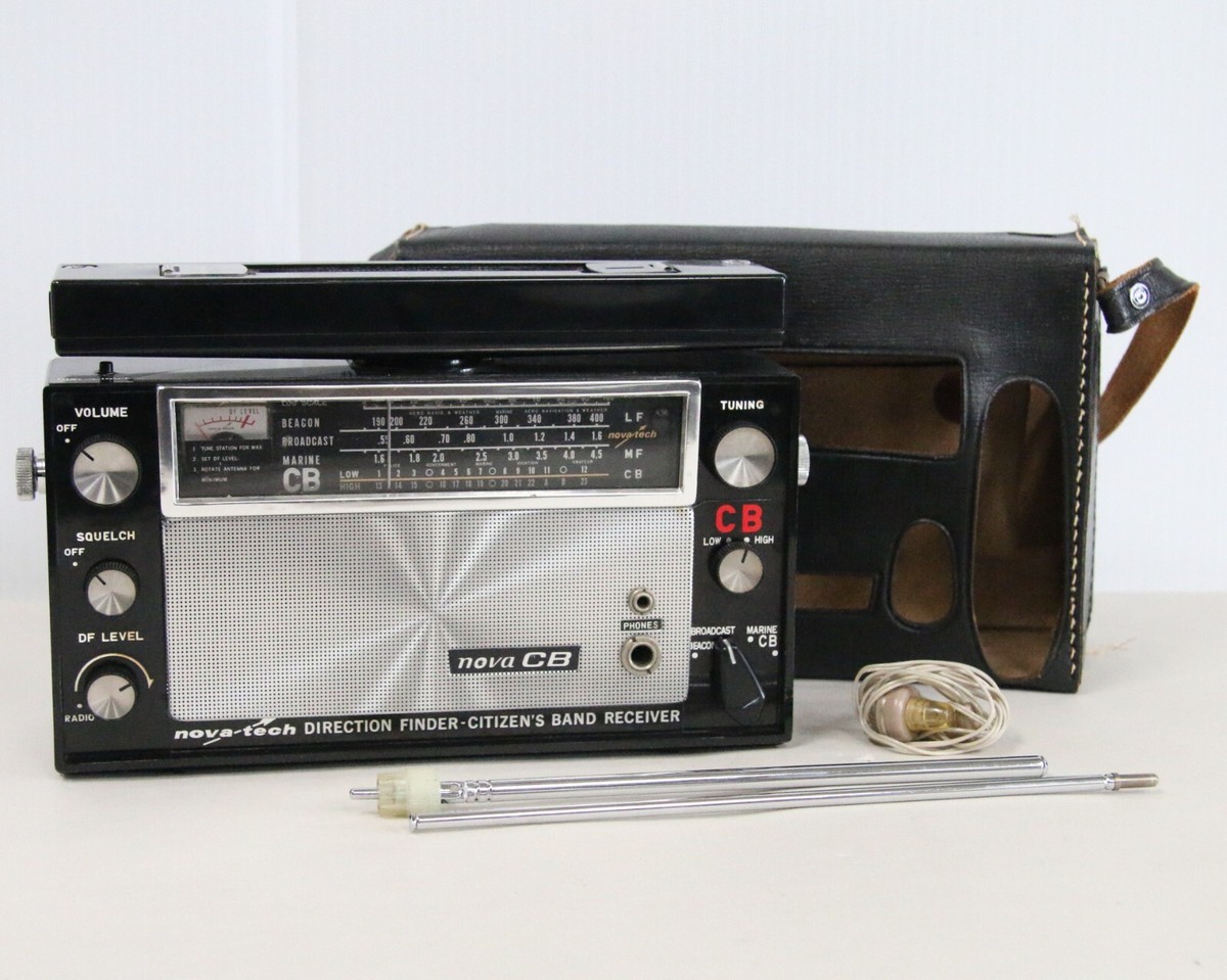Nova Tech Nova CB Vintage Direction Finder Citizens Band Radio W