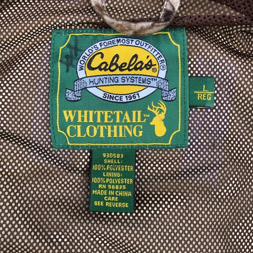 Cabela's Men's Whitetail Clothing Advantage Timber Hunting Jacket Gore-Tex Large - Picture 3 of 16