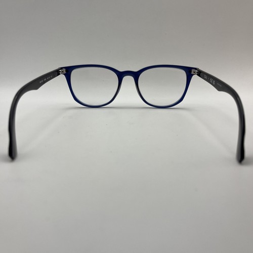 RAY BAN RB1601 3865 Kids Square Black Blue Eyeglasses 48-18-130 *Frames Only* - Picture 5 of 16