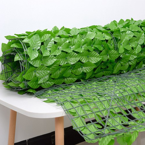Artificial Ivy Leaf Screening Trellis Hedge Garden Fence Wall Balcony Privacy UK - Picture 6 of 16