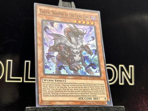 Yugioh Taotie, Shadow Of The Yang Zing (Super Rare) - NECH-EN031 NM/HOLO - Picture 4 of 7