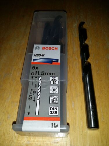 Bosch Reisser Metall HSS-G Ground Jobber Twist Bohrer Bit Stahl Eisen deutsch metrisch - Bild 14 von 14