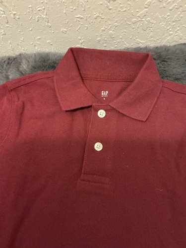 Kids Long Sleeve Polo T-Shirt New Size 6-7 - Picture 2 of 3