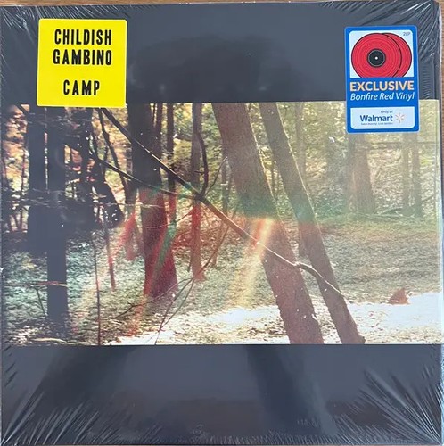 2xLP Childish Gambino Camp RED BONFIRE VINYL, LTD ED NEW OVP Glassnote - Picture 1 of 1
