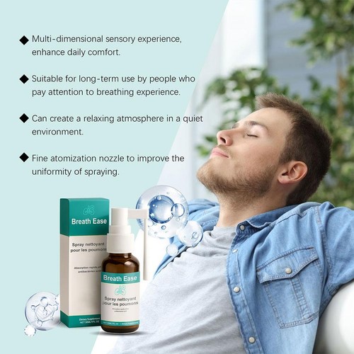 Breathease Lungenreinigungsspray, Breathease Lungen-Linderungsspray 30ml/Stk. - Bild 6 von 15