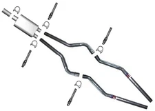 for 1988 1990 1992 1994 1998 Ford F150 Performance Muffler Dual Exhaust System