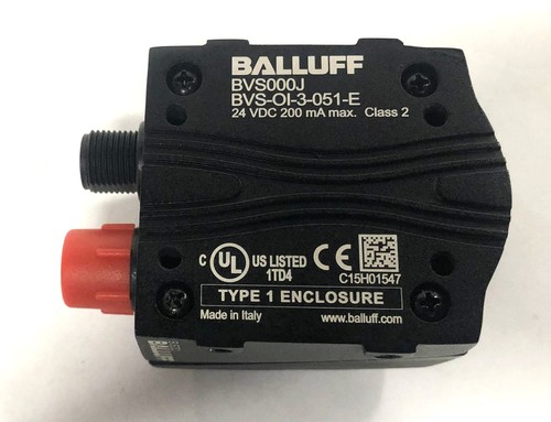 Balluff 24VDC 200mA Class 2 Photoelectronic Sensor BVS000J (BVS 0I-3-051-E) NOS - Picture 7 of 12