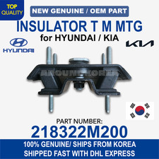 NEW GENUINE OEM Hyundai Kia Insulator Transmission Mount Bracket 218322M200
