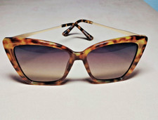 SoJos SJ2206 Cat Eye Sunglasses UV400 Brown Tortoise Shell Stylish 57-15-150