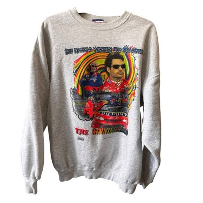 90s Jeff Gordon 1997 Winston Cup Sweatshirt Vintage HANES double sided 2XL XXL